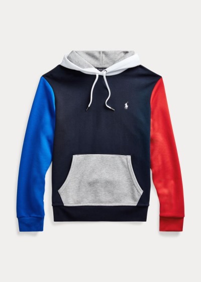 Polo Ralph Lauren Color-Blocked Logo Hættetrøje Herre Danmark (ABMCJ9207)